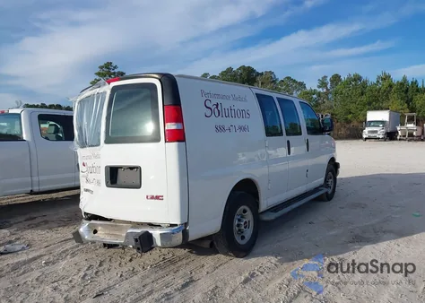 2017 GMC Savana 2500 Work Van from USA, damaged, VIN 1GTW7AFF3H1908472